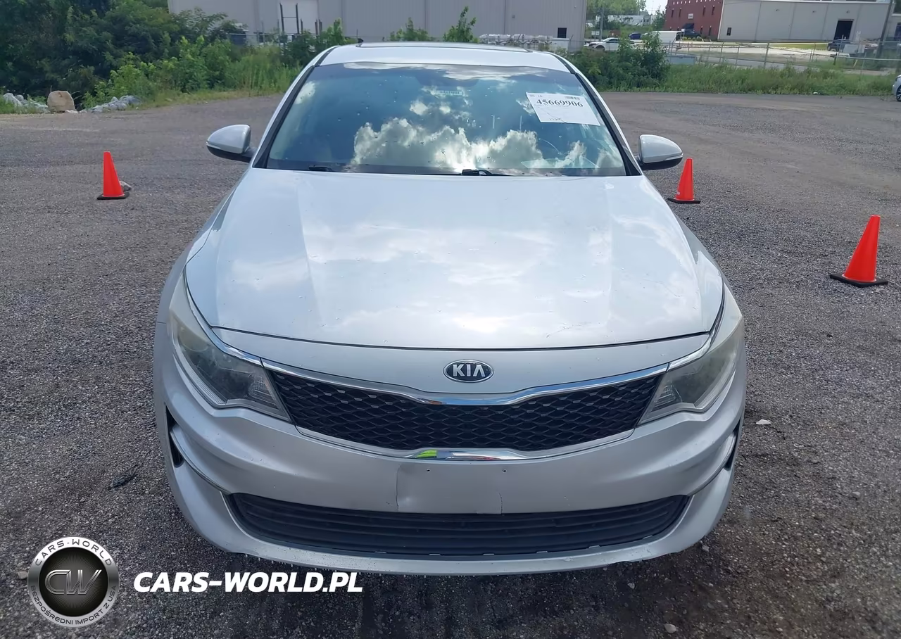 2016 Kia Optima Lx Turbo VIN:5XXGT4L14GG105165 - 6