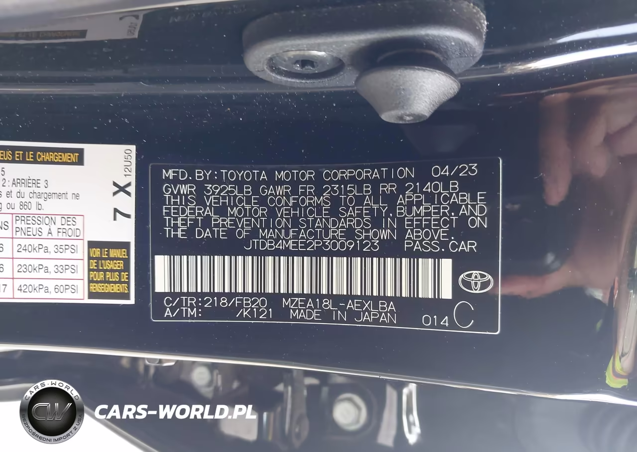 2023 Toyota Corolla Le VIN:JTDB4MEE2P3009123 - 9