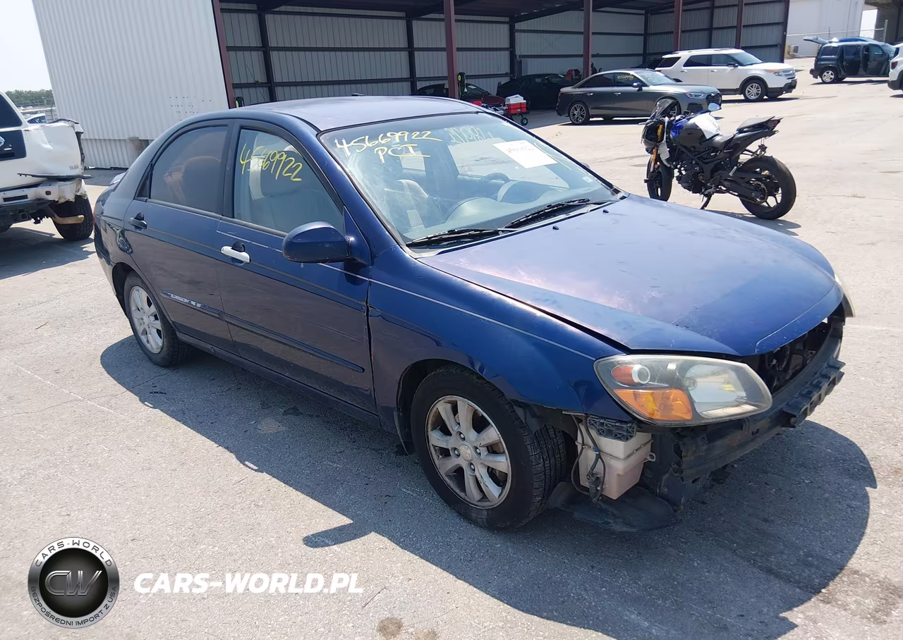 2007 Kia Spectra Ex VIN:KNAFE121075409942 - 1