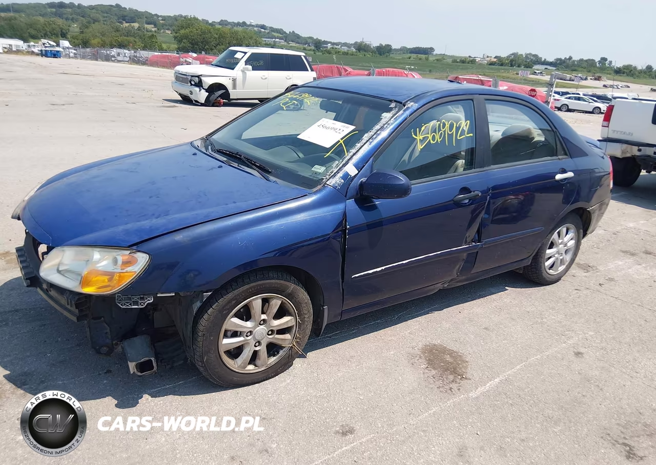 2007 Kia Spectra Ex VIN:KNAFE121075409942 - 2