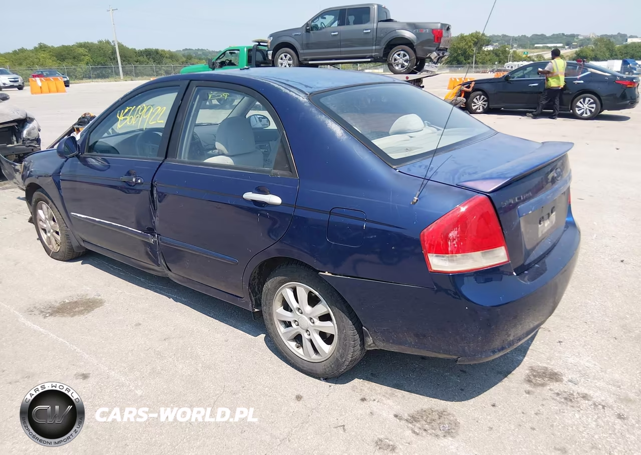 2007 Kia Spectra Ex VIN:KNAFE121075409942 - 3