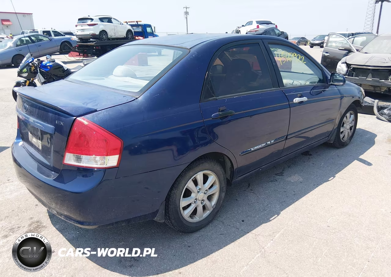 2007 Kia Spectra Ex VIN:KNAFE121075409942 - 4
