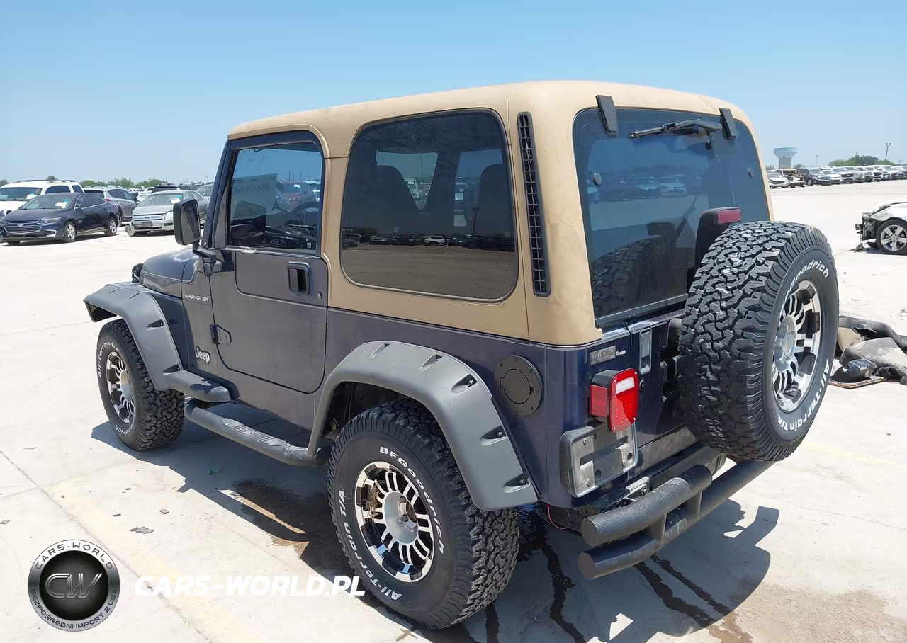 1997 Jeep Wrangler Se VIN:1J4FY29P6VP415637 - 3