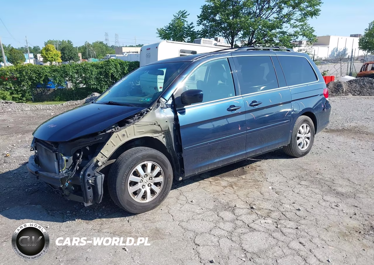 2010 Honda Odyssey Ex-L VIN:5FNRL3H74AB107668 - 2