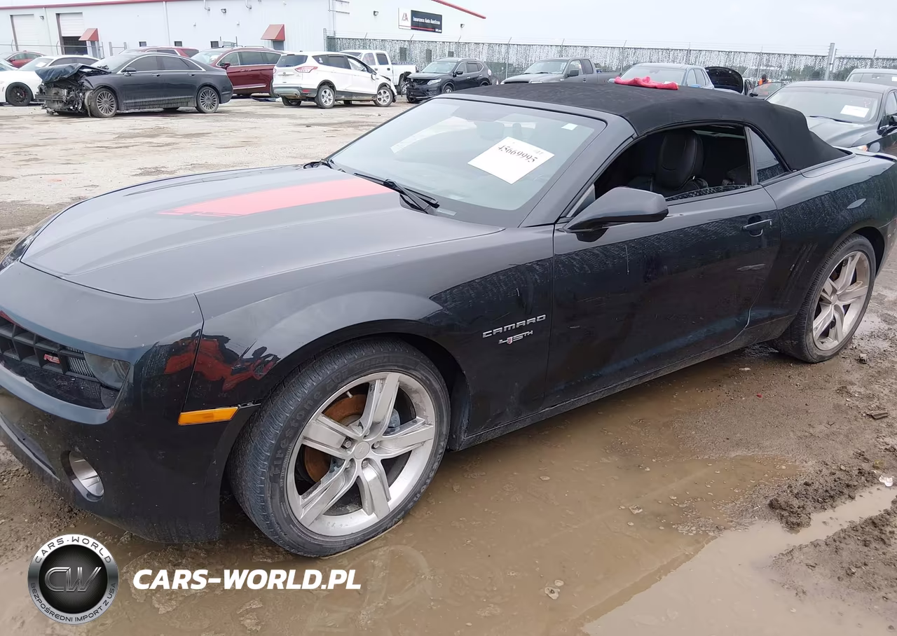 2012 Chevrolet Camaro 2Lt VIN:2G1FC3D35C9141267 - 2