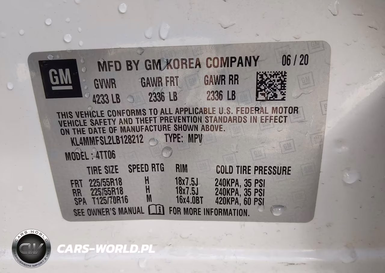 2020 Buick Encore Gx Fwd Essence VIN:KL4MMFSL2LB128212 - 9