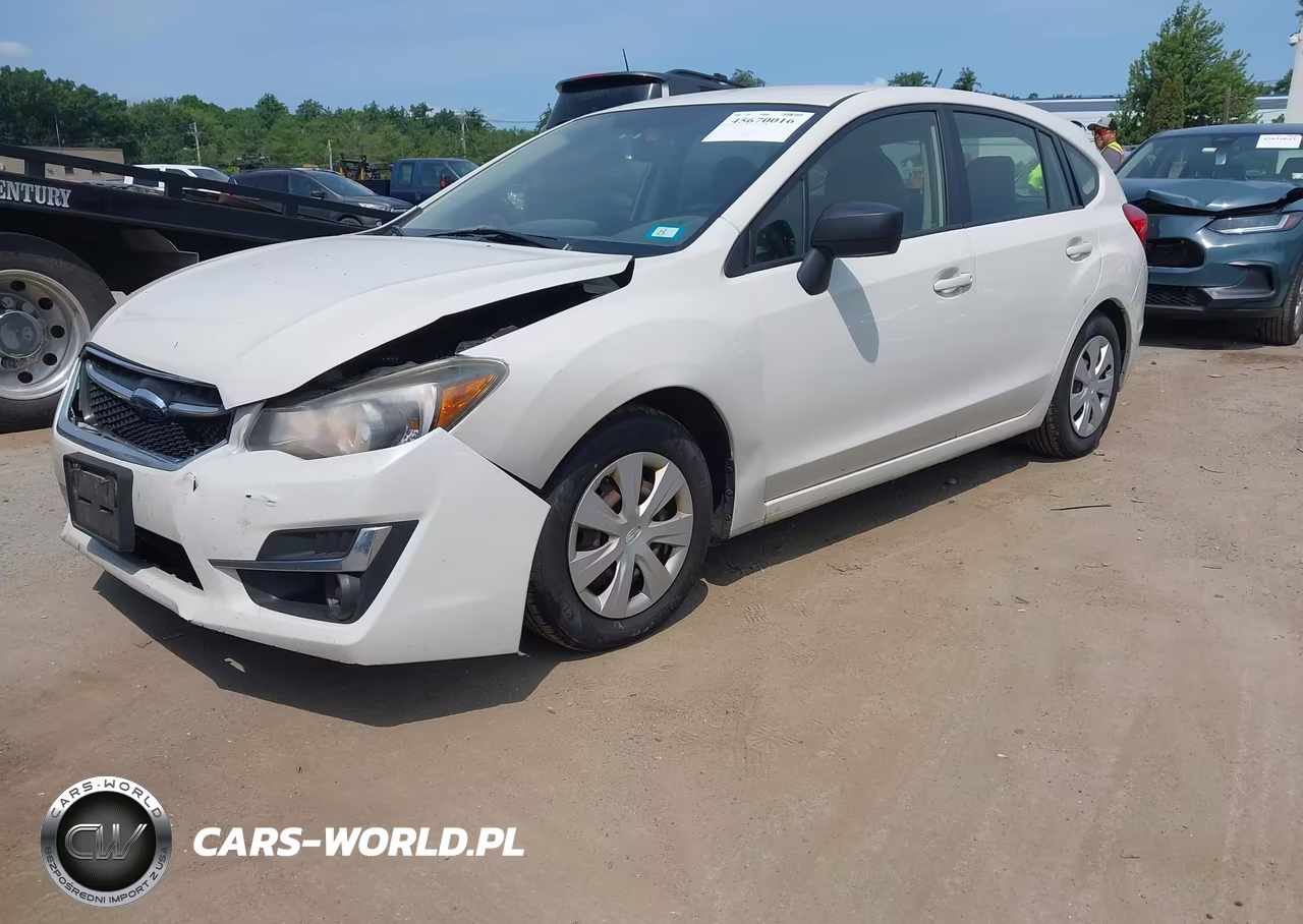 2016 Subaru Impreza 2.0I VIN:JF1GPAA61G8276840 - 2