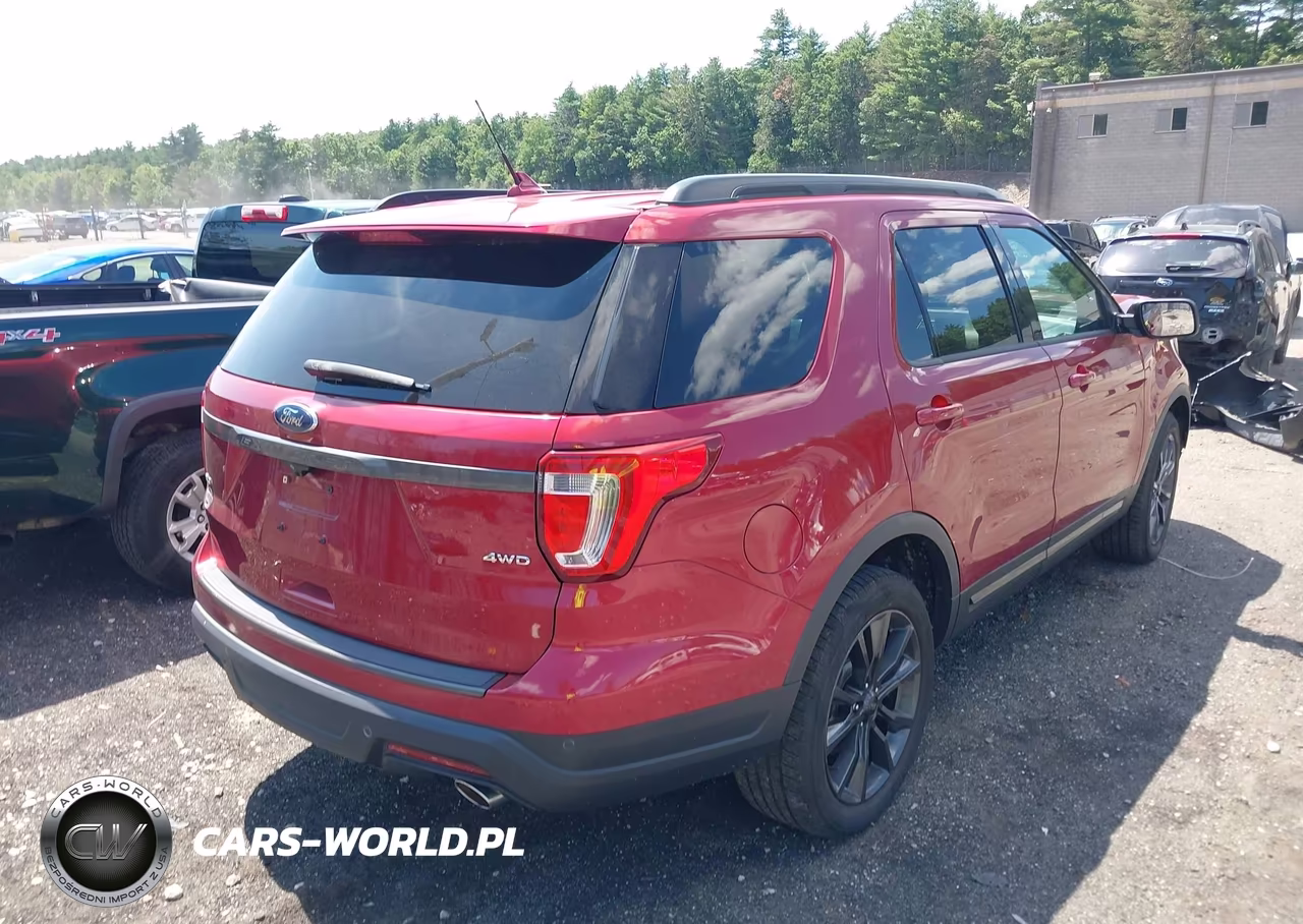 2019 Ford Explorer Xlt VIN:1FM5K8D82KGA66716 - 4