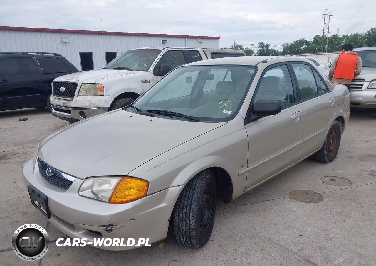 2000 Mazda Protege Dx-Lx VIN:JM1BJ222XY0294440 - 2
