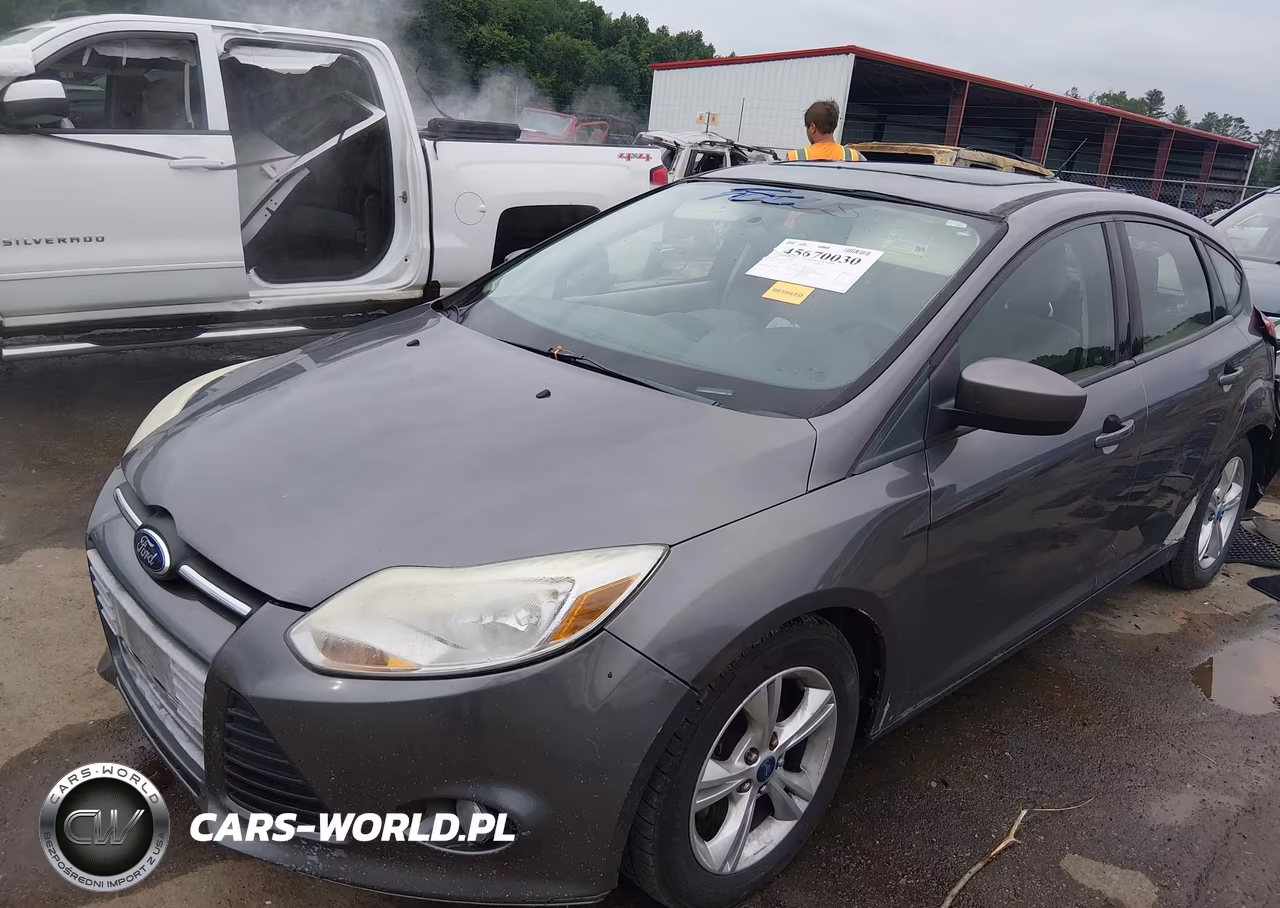 2012 Ford Focus Se VIN:1FAHP3K27CL134480 - 2