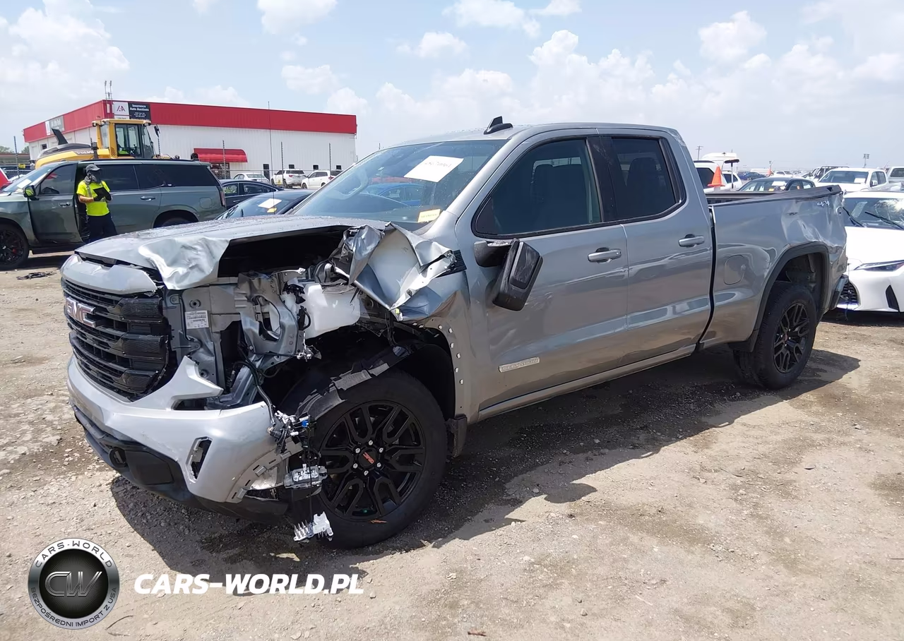 2025 GMC Sierra 1500 4Wd Standard Box Elevation With 3Sb VIN:1GTRUCEK5SZ322963 - 2