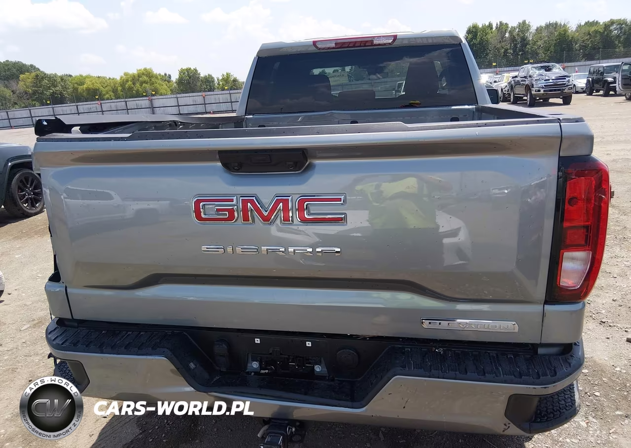 2025 GMC Sierra 1500 4Wd Standard Box Elevation With 3Sb VIN:1GTRUCEK5SZ322963 - 22