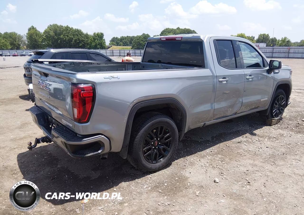 2025 GMC Sierra 1500 4Wd Standard Box Elevation With 3Sb VIN:1GTRUCEK5SZ322963 - 4