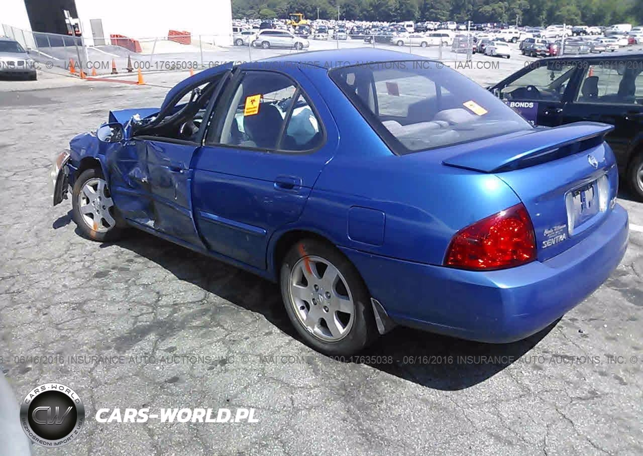 2006 Nissan Sentra 1.8S VIN:3N1CB51DX6L599347 - 3