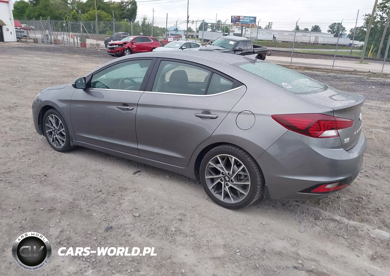 2020 Hyundai Elantra Limited VIN:5NPD84LF3LH536742 - 3