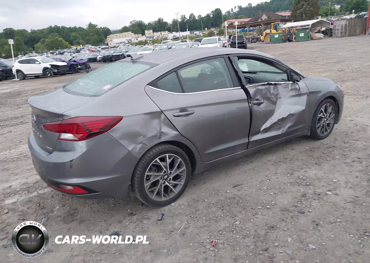 2020 Hyundai Elantra Limited VIN:5NPD84LF3LH536742 - 4