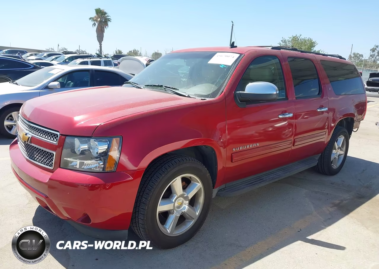 2014 Chevrolet Suburban Lt VIN:1GNSCJE09ER158023 - 2