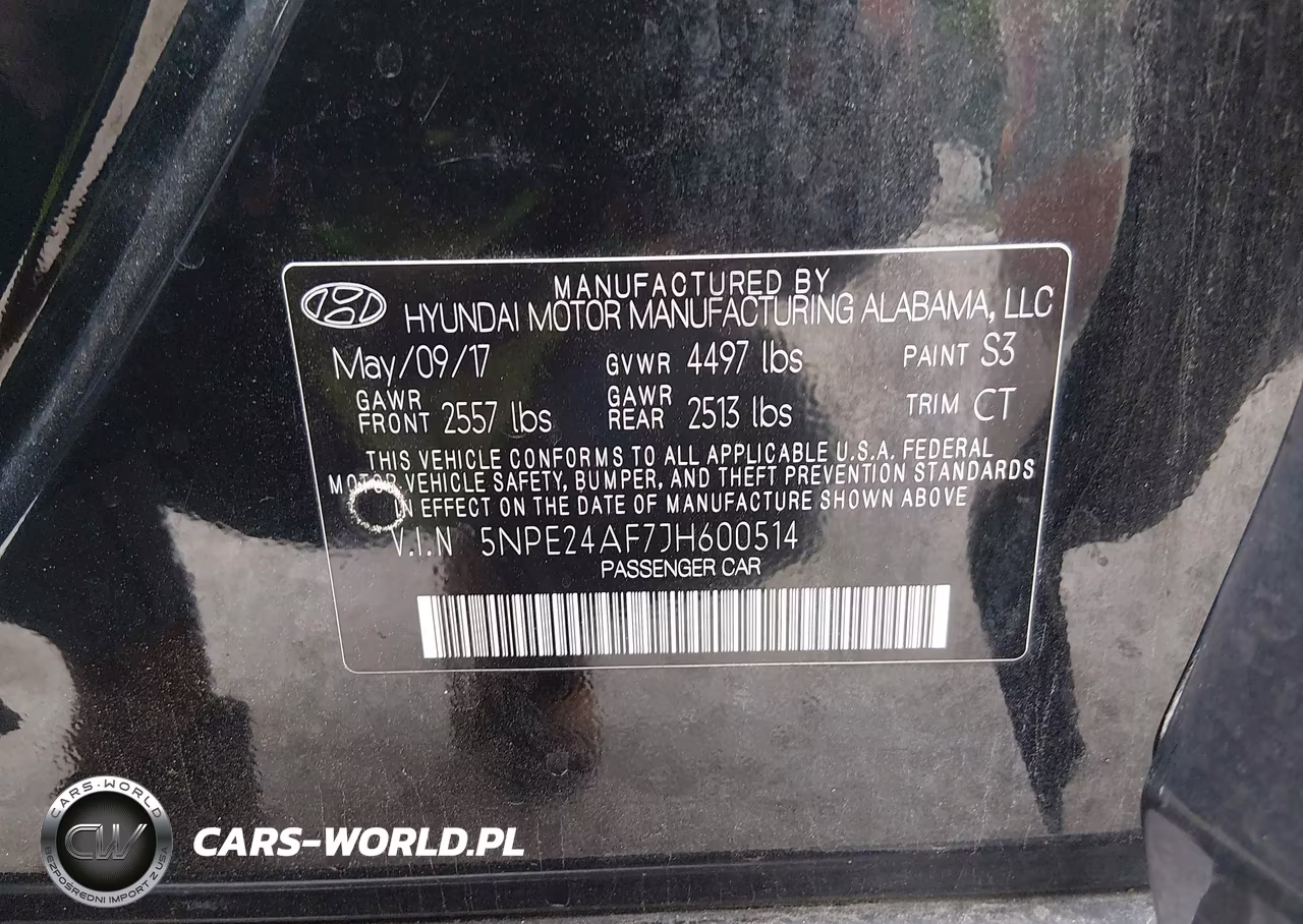 2018 Hyundai Sonata Se VIN:5NPE24AF7JH600514 - 9