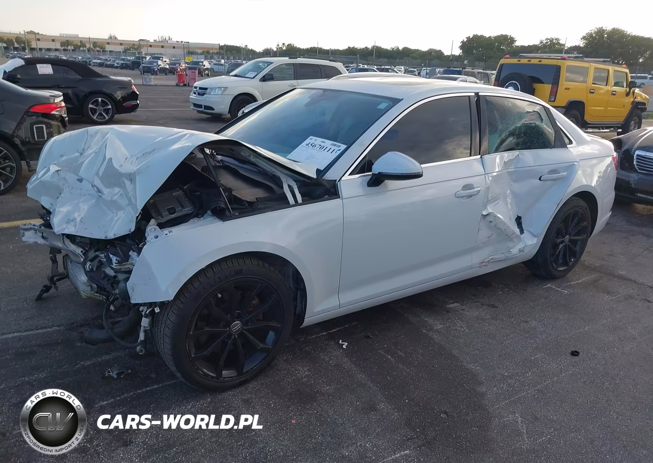 2019 Audi A4 40 Premium VIN:WAUGMAF46KA037311 - 2
