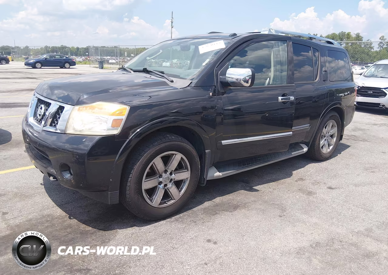 2012 Nissan Armada Platinum VIN:5N1BA0NF0CN602158 - 2