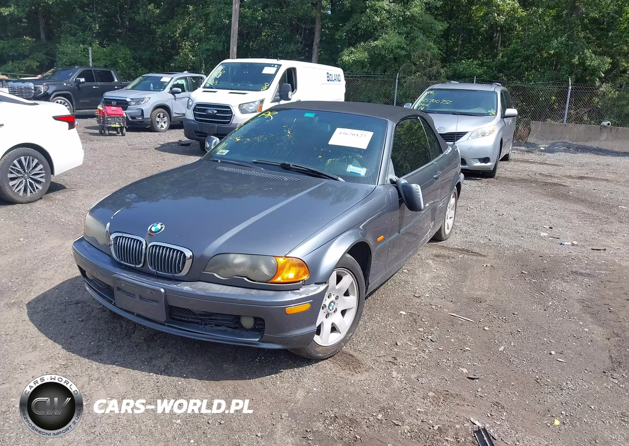 2001 BMW 325Ci VIN:WBABS334X1JY41481 - 2