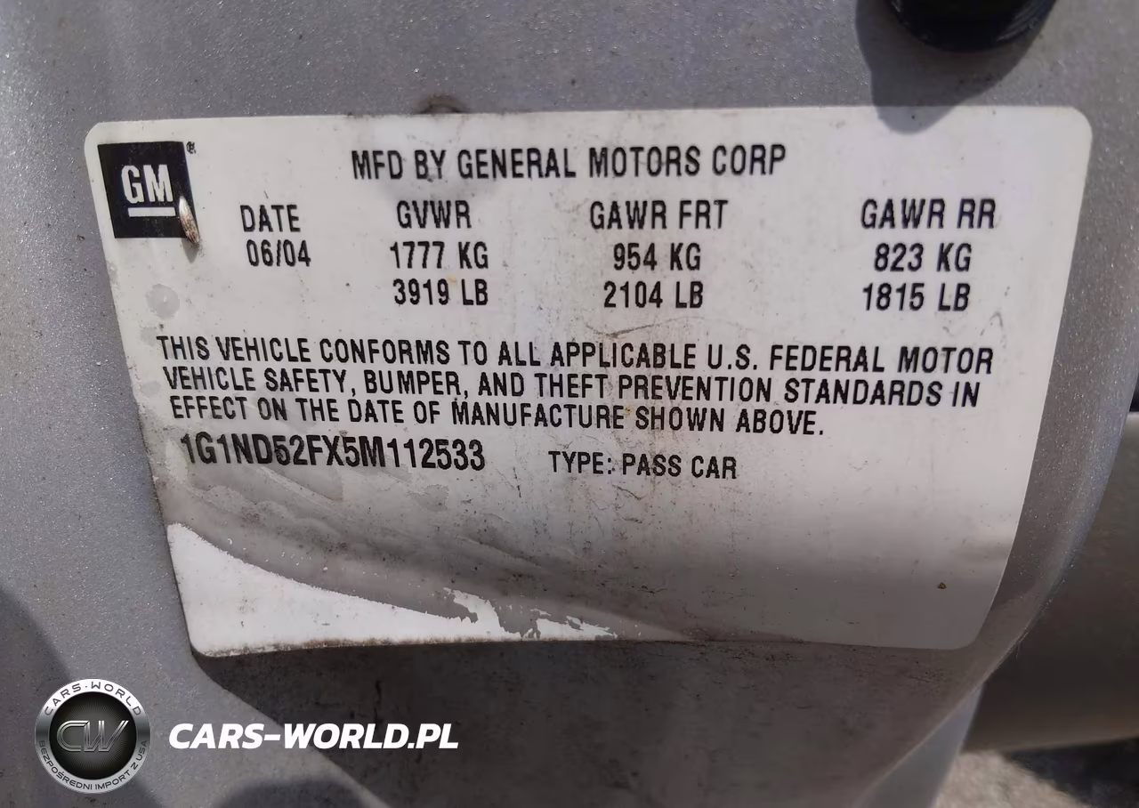 2005 Chevrolet Classic VIN:1G1ND52FX5M112533 - 9