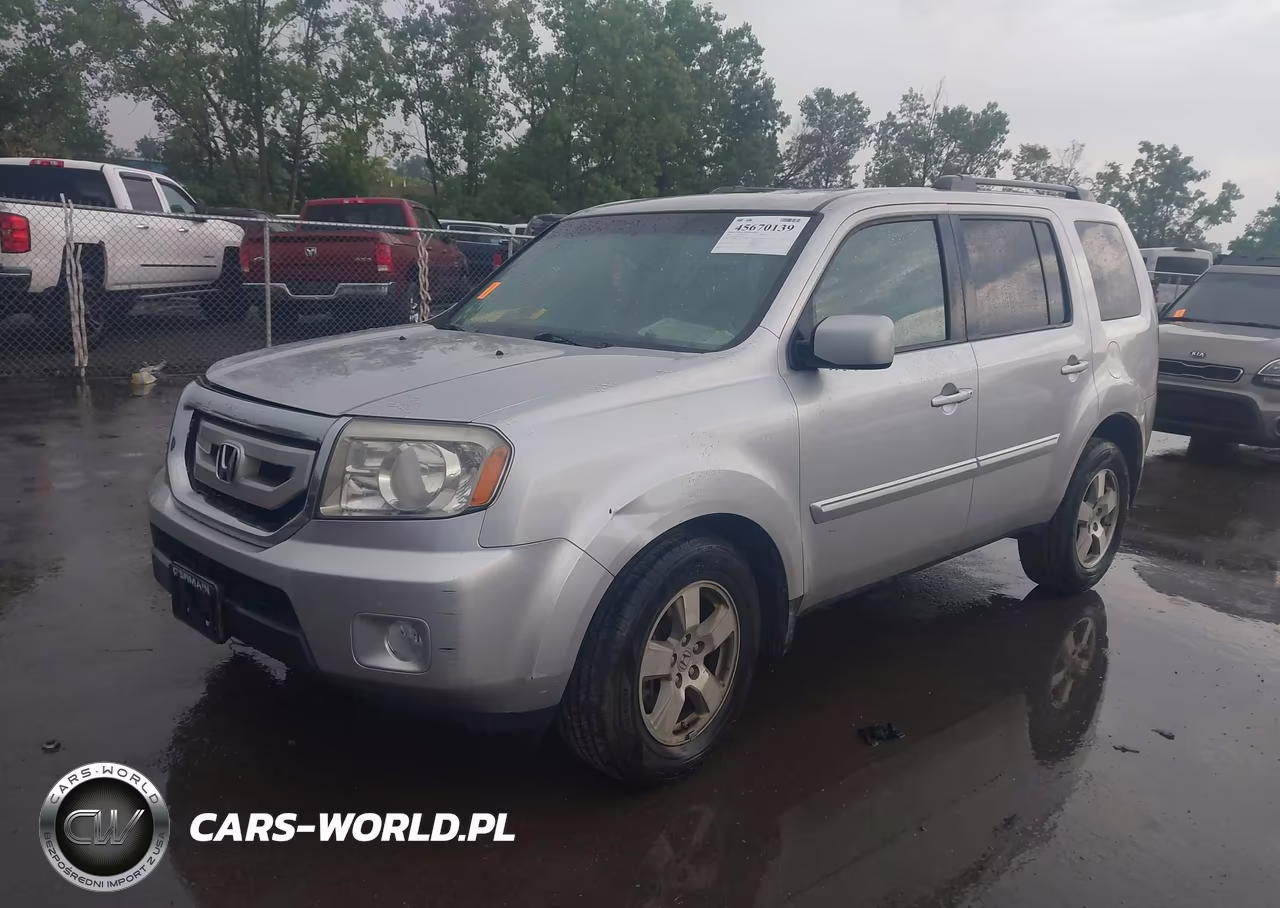2011 Honda Pilot Ex-L VIN:5FNYF4H66BB072052 - 2