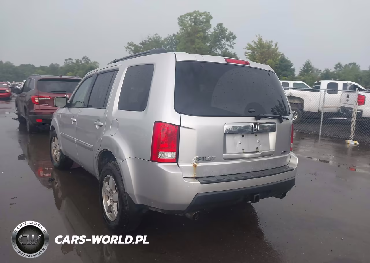 2011 Honda Pilot Ex-L VIN:5FNYF4H66BB072052 - 3