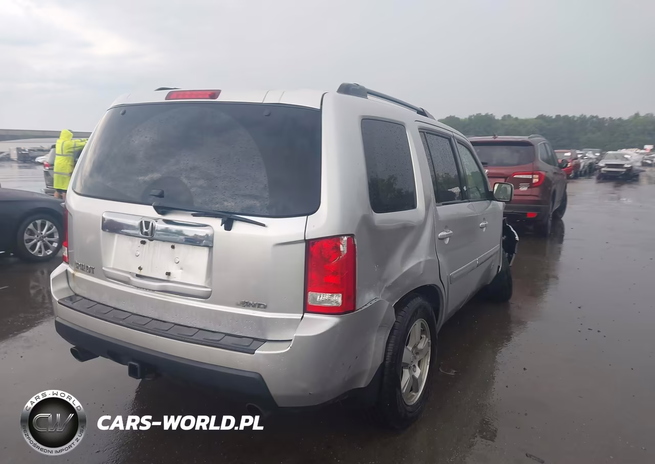 2011 Honda Pilot Ex-L VIN:5FNYF4H66BB072052 - 4