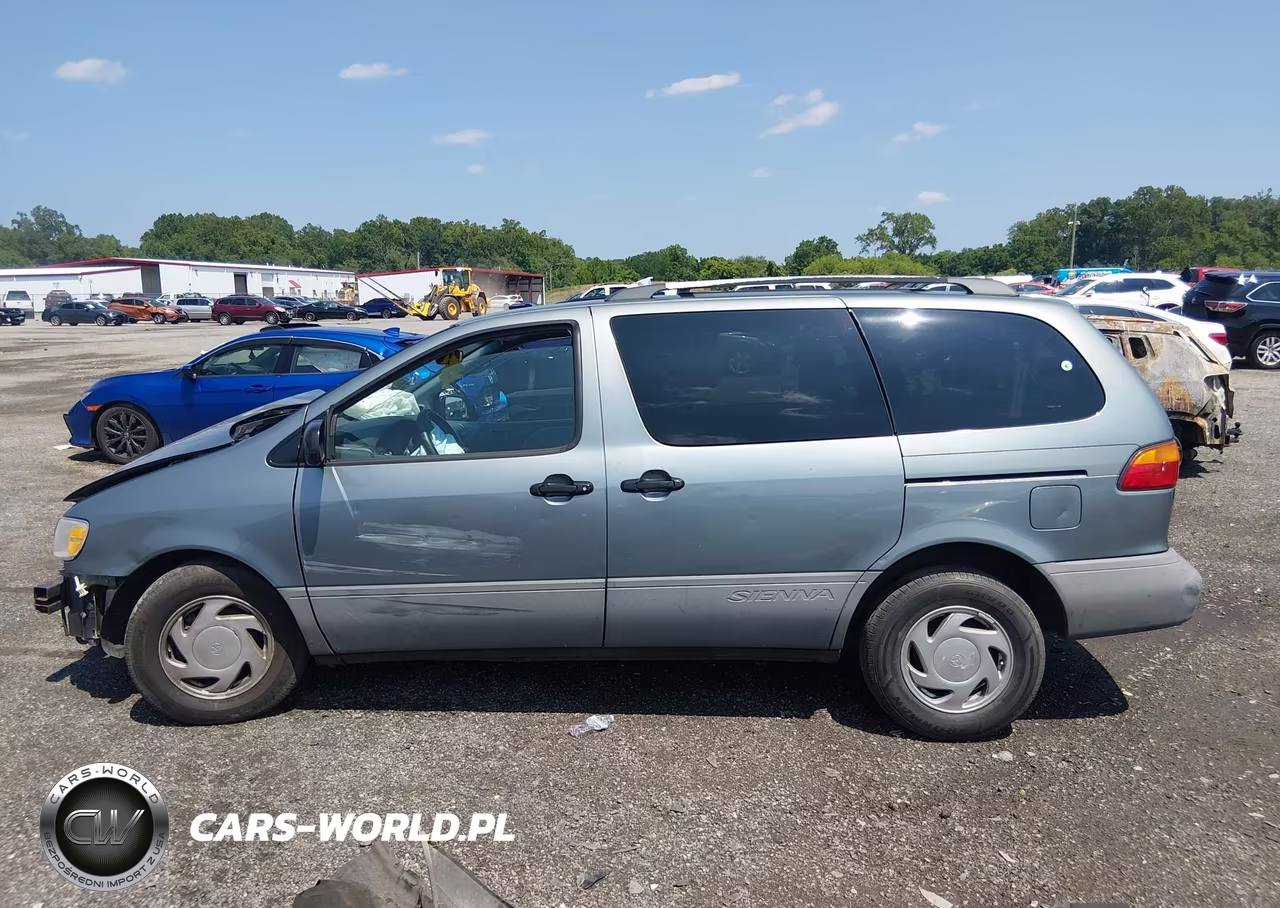 2000 Toyota Sienna Le VIN:4T3ZF13C8YU302340 - 15