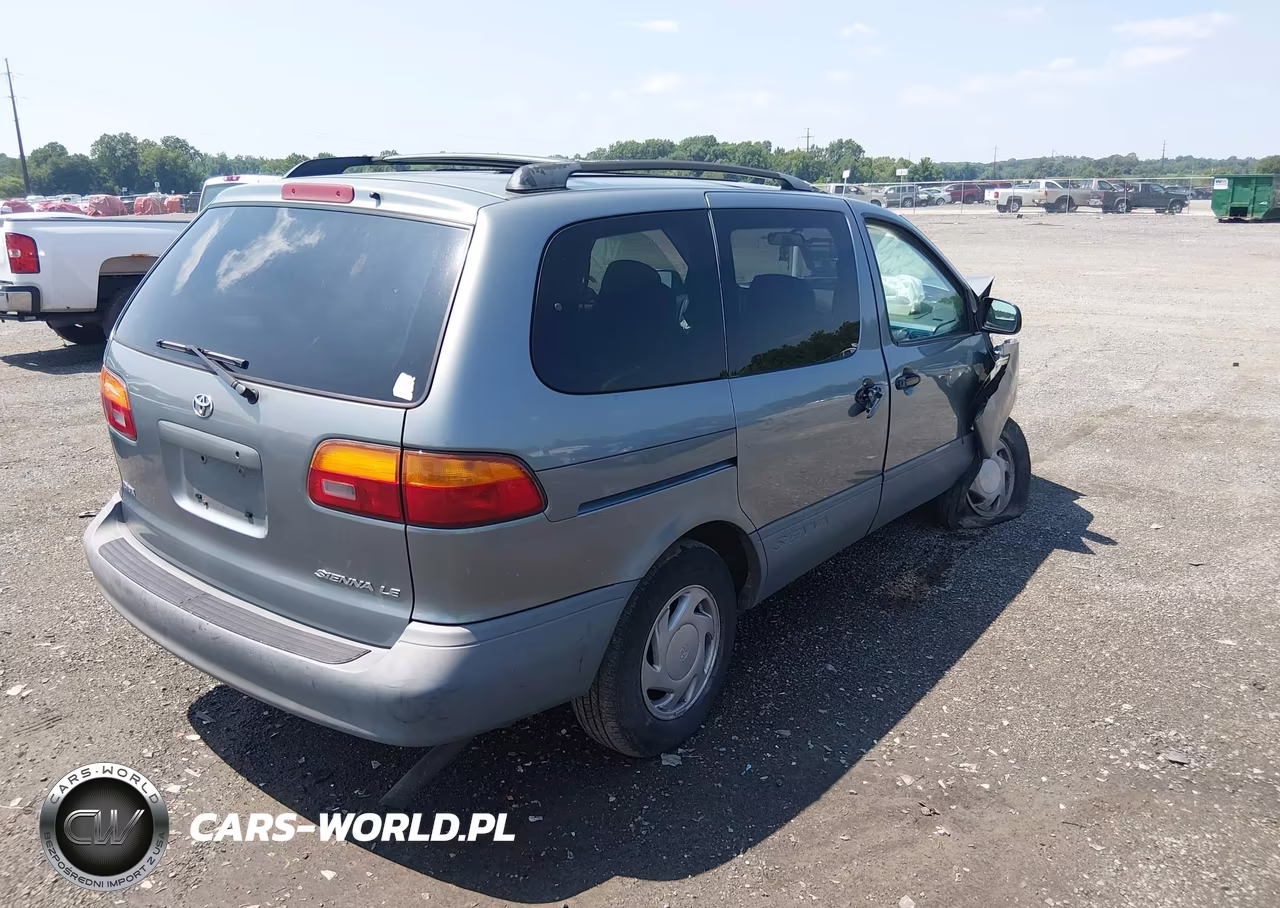 2000 Toyota Sienna Le VIN:4T3ZF13C8YU302340 - 4