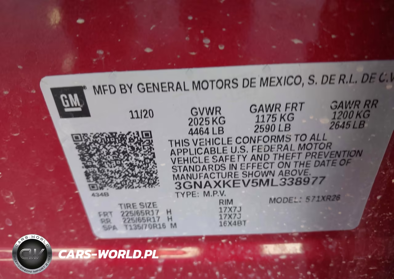 2021 Chevrolet Equinox Lt VIN:3GNAXKEV5ML338977 - 9