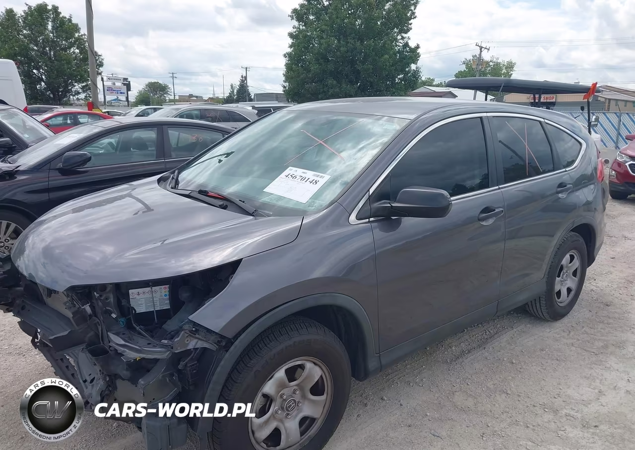 2016 Honda Cr-V Lx VIN:2HKRM3H35GH552585 - 2