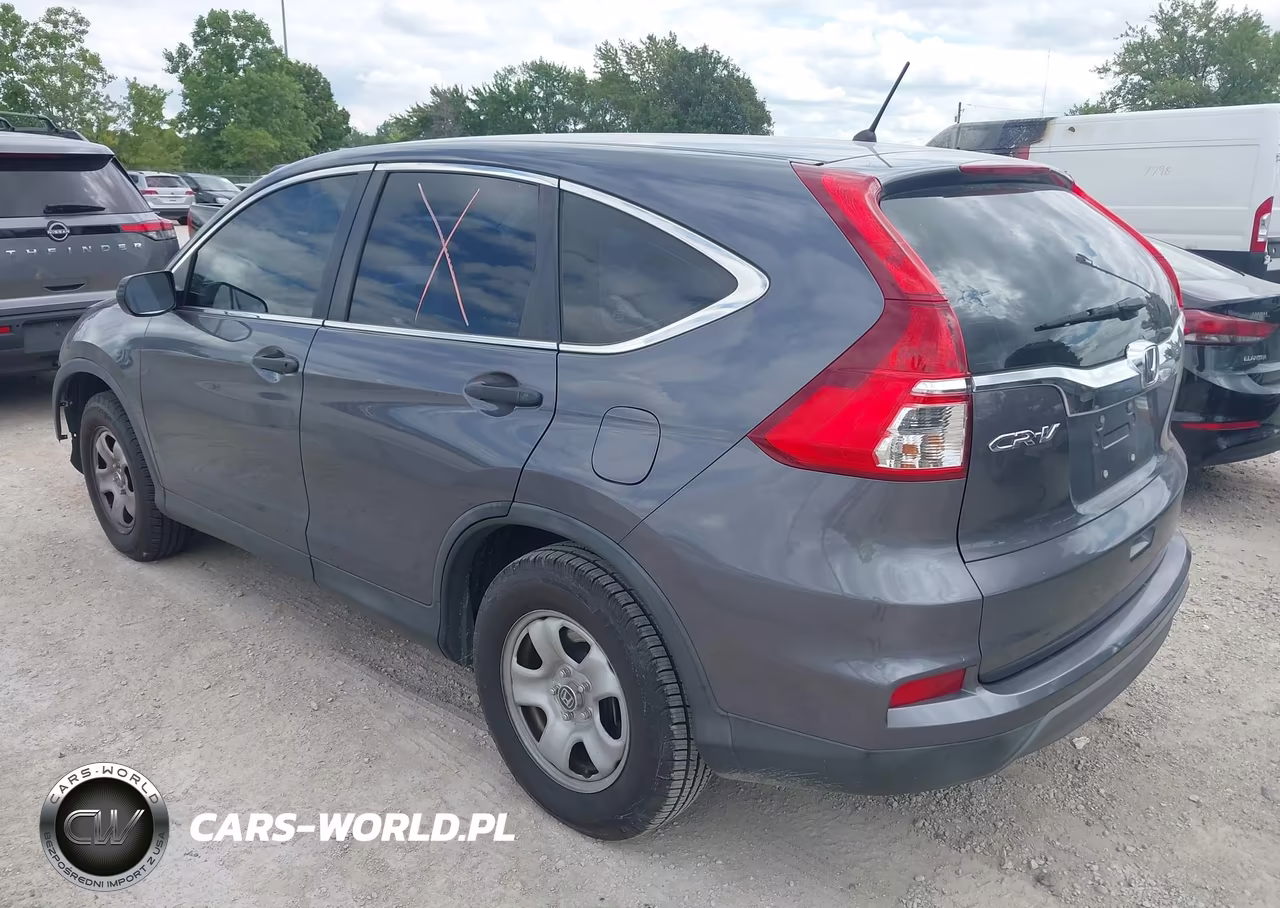 2016 Honda Cr-V Lx VIN:2HKRM3H35GH552585 - 3