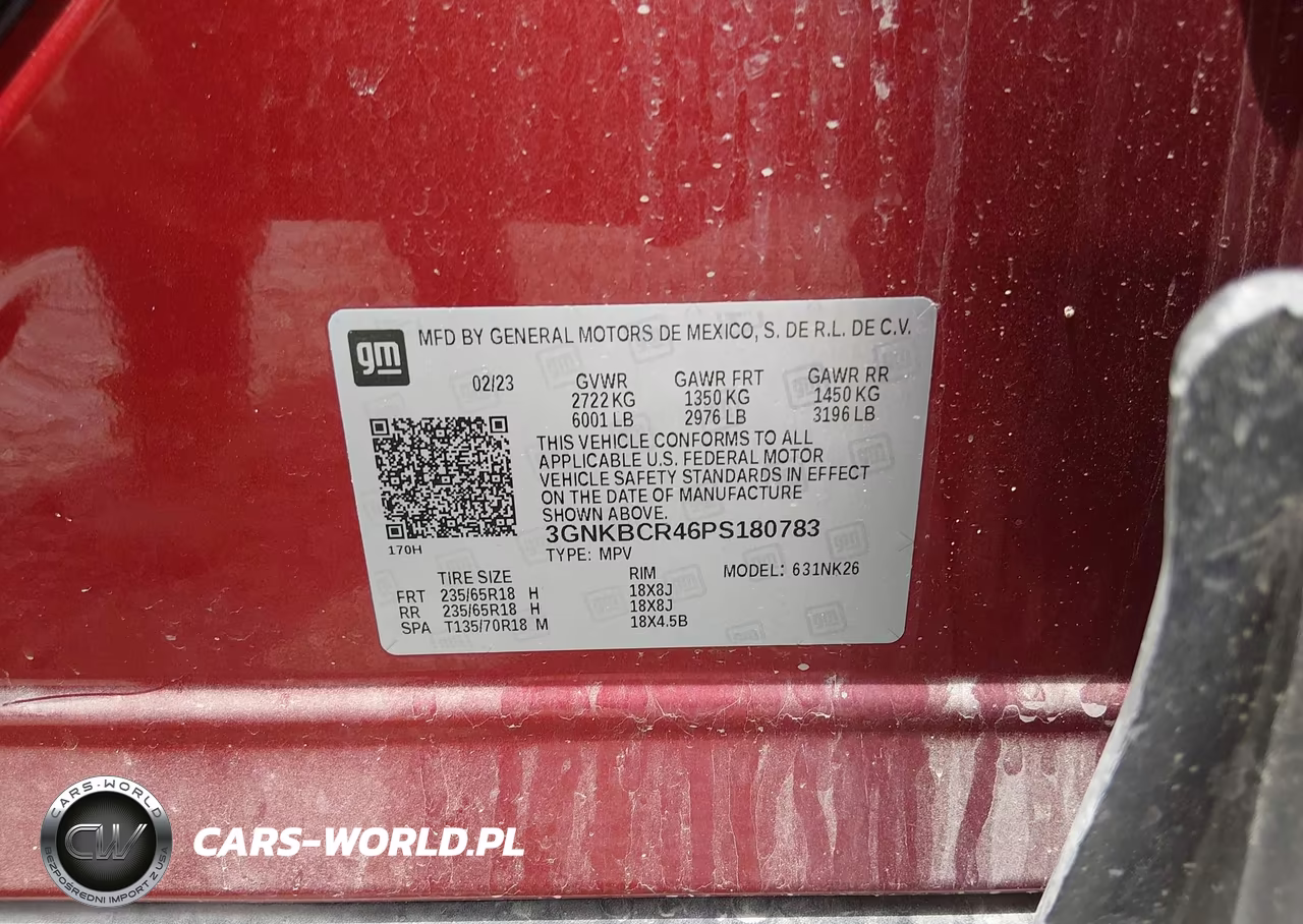 2023 Chevrolet Blazer Fwd 2Lt VIN:3GNKBCR46PS180783 - 9