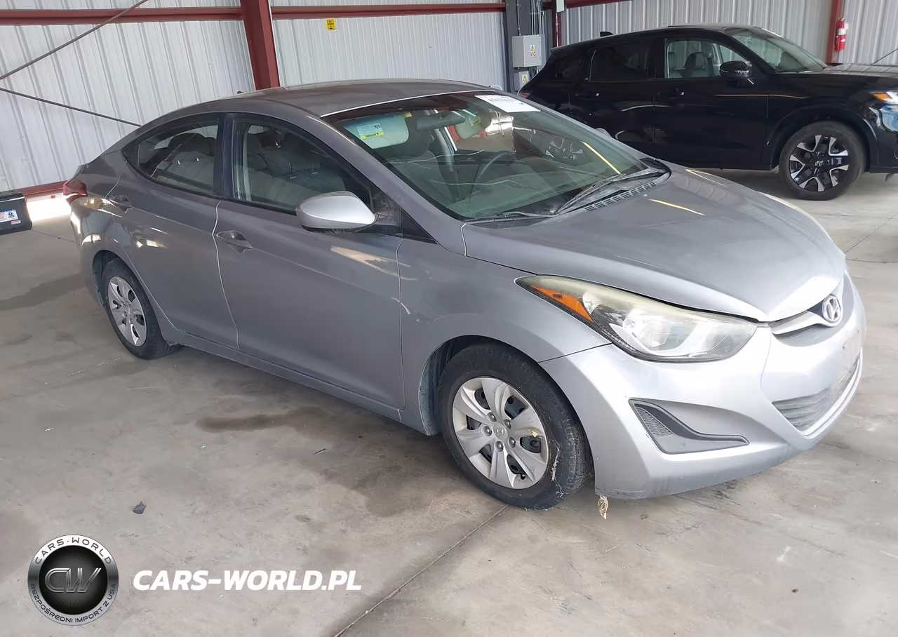 2016 Hyundai Elantra Se VIN:5NPDH4AEXGH672995 - 1