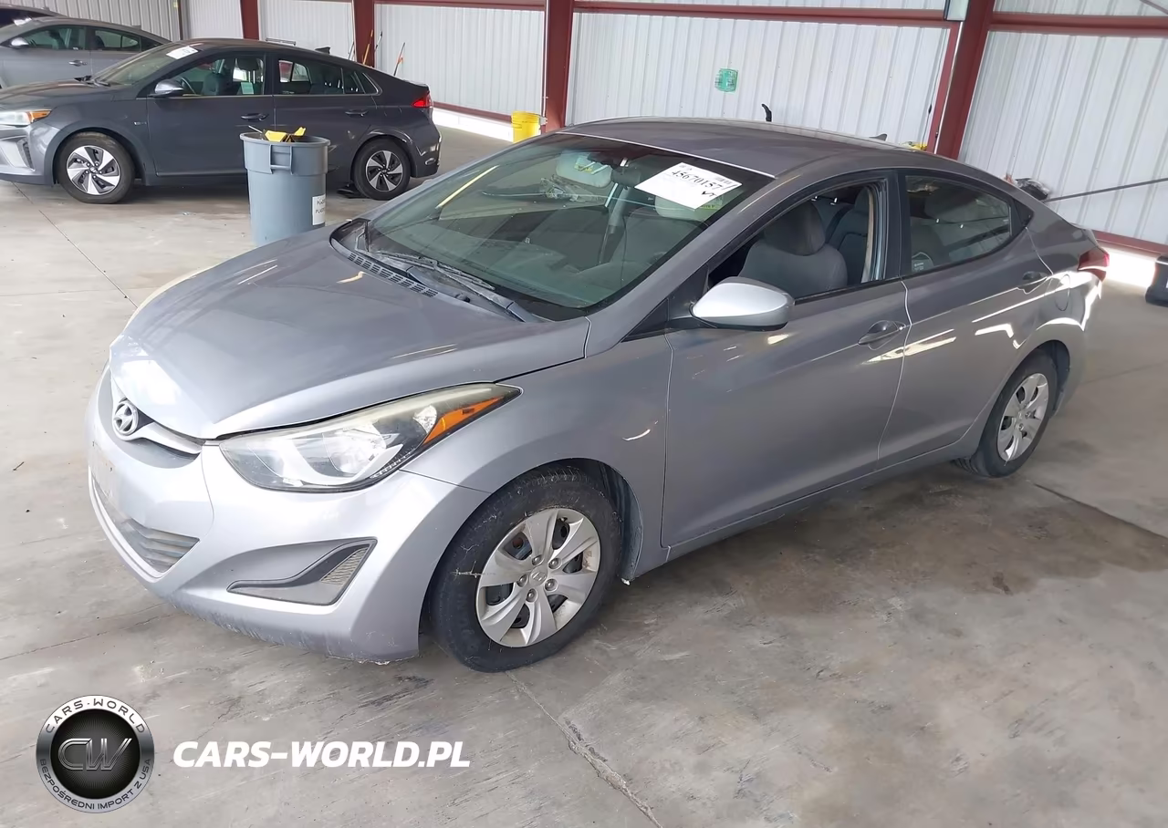 2016 Hyundai Elantra Se VIN:5NPDH4AEXGH672995 - 2