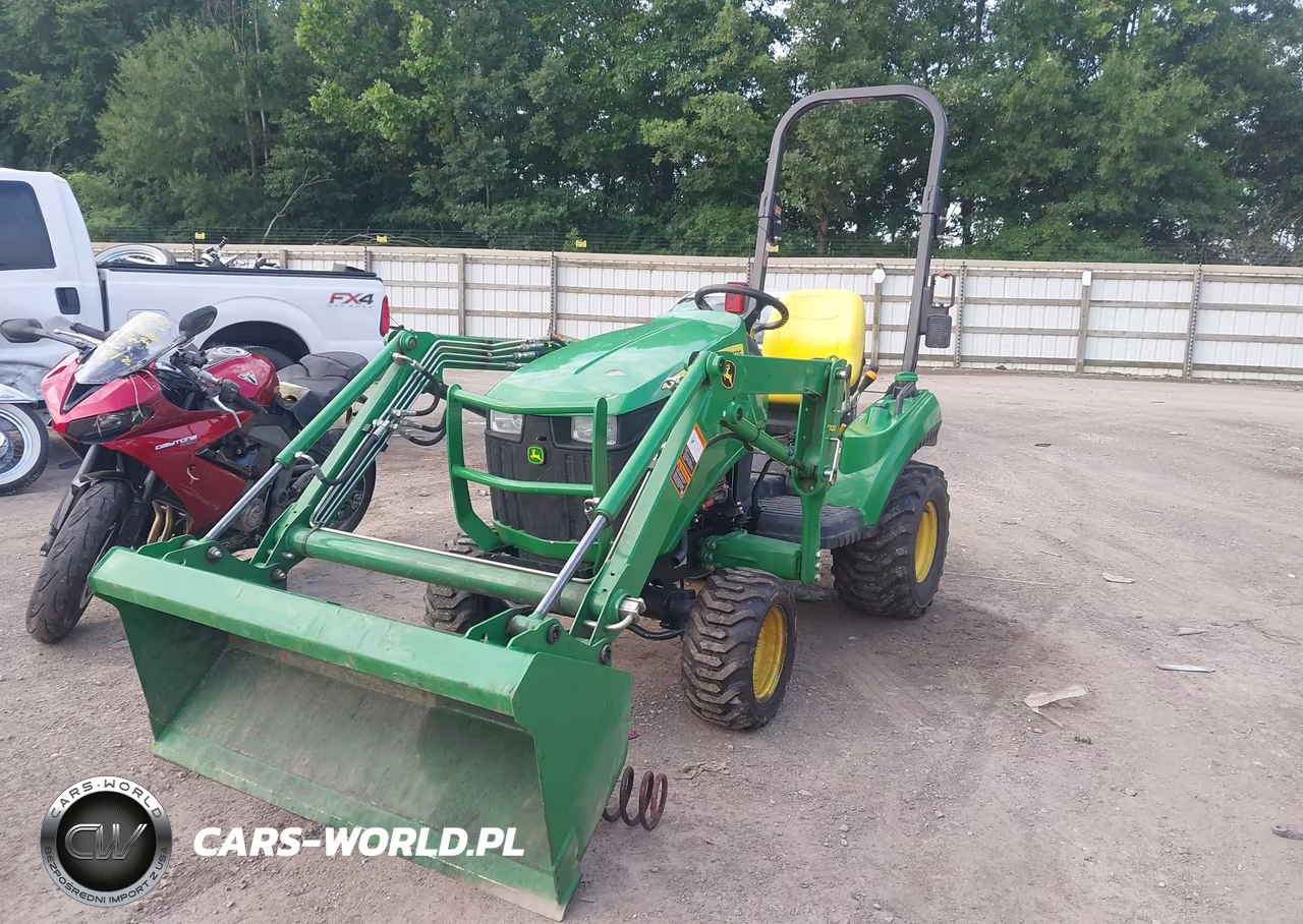 2017 John Deere Subcompact Tractor VIN:1LV1023EEHH105466 - 2