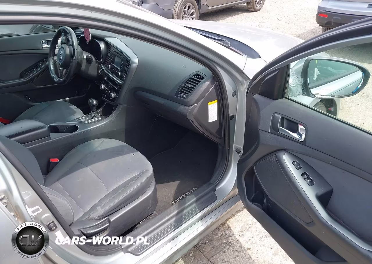 2014 Kia Optima Hybrid Lx VIN:KNAGM4AD0E5072268 - 5