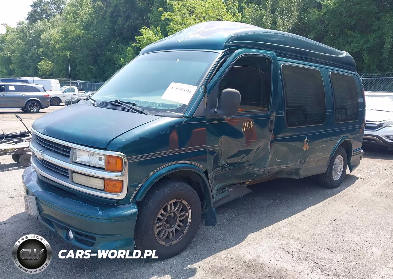 1999 Chevrolet Express Van VIN:1GBFG15R4X1140158 - 2