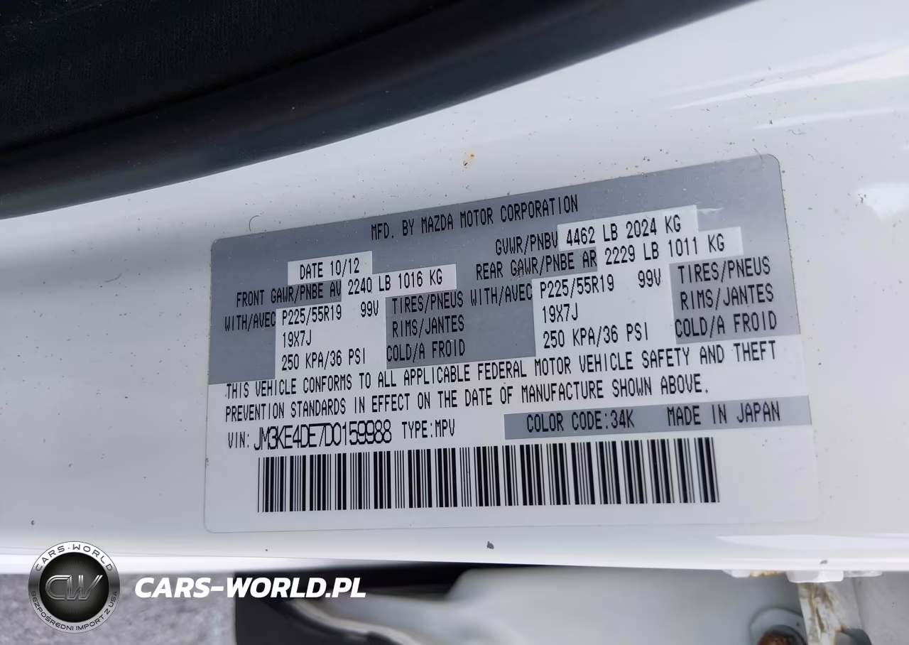 2013 Mazda Cx-5 Grand Touring VIN:JM3KE4DE7D0159988 - 9