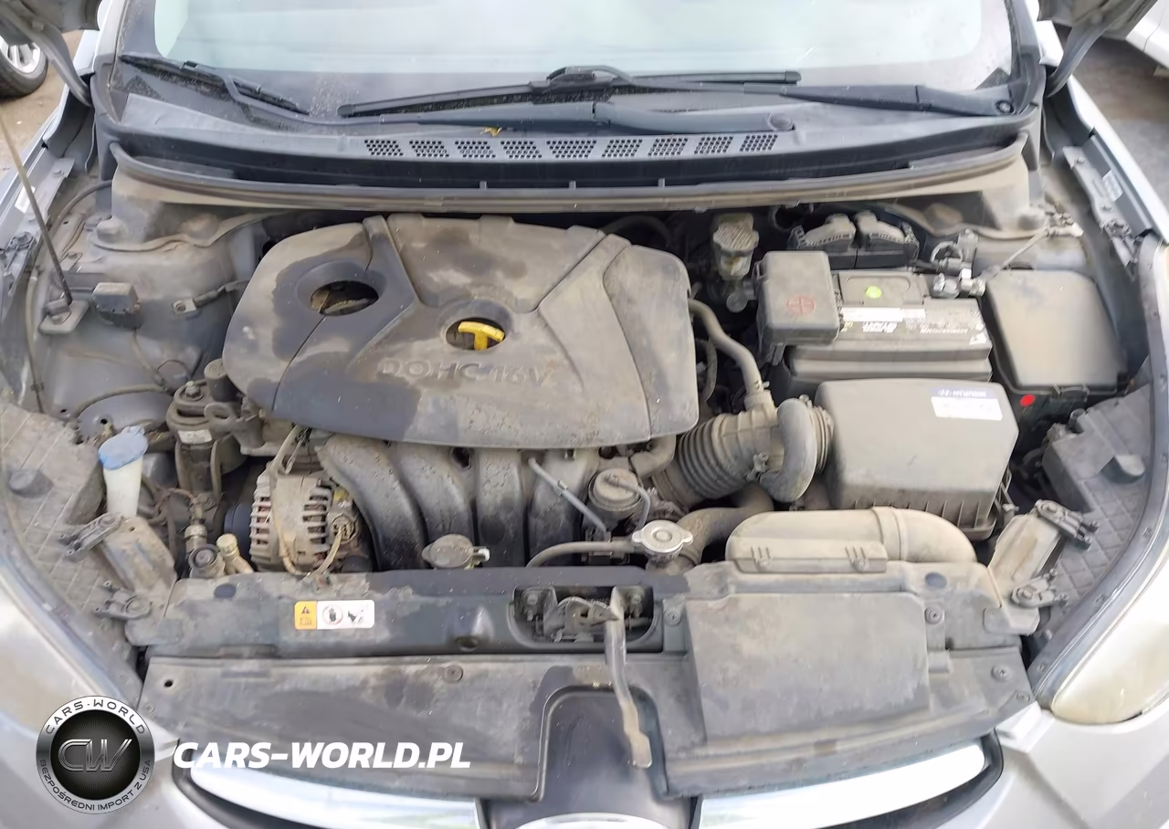 2013 Hyundai Elantra Gls VIN:KMHDH4AE1DU938966 - 10