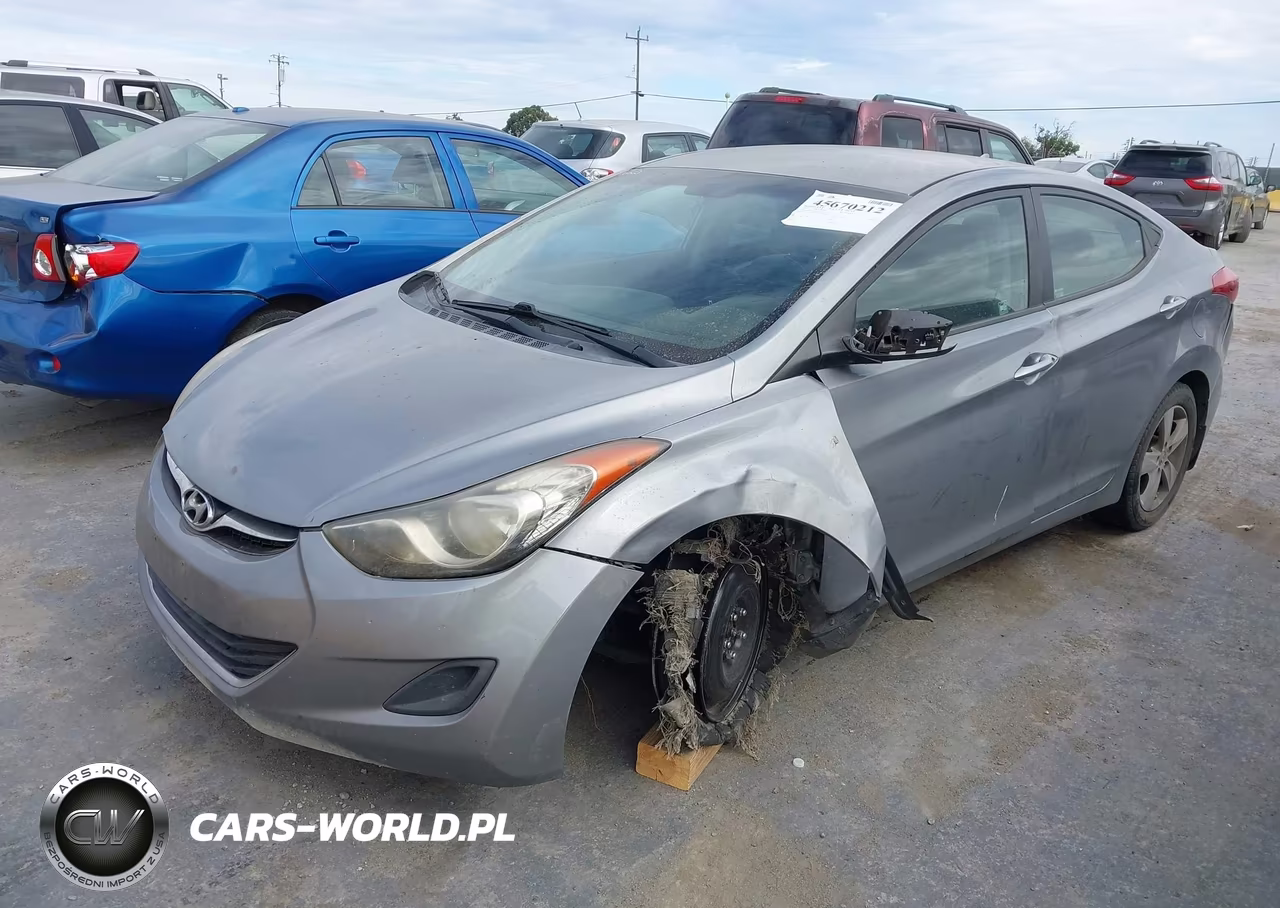 2013 Hyundai Elantra Gls VIN:KMHDH4AE1DU938966 - 2
