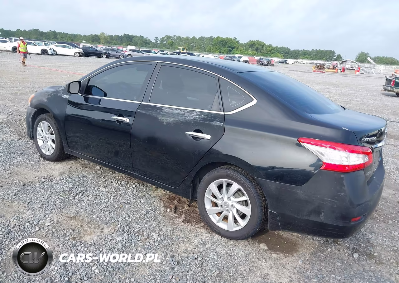 2013 Nissan Sentra Sv VIN:3N1AB7AP0DL705623 - 3