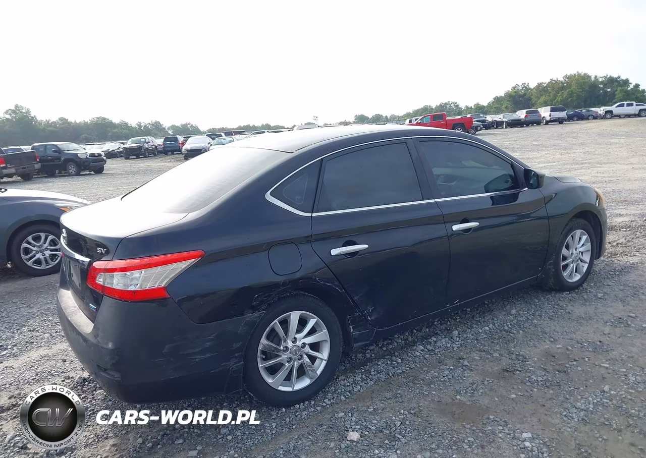 2013 Nissan Sentra Sv VIN:3N1AB7AP0DL705623 - 4