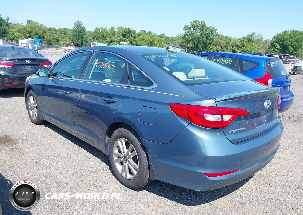 2016 Hyundai Sonata Se VIN:5NPE24AFXGH424714 - 3