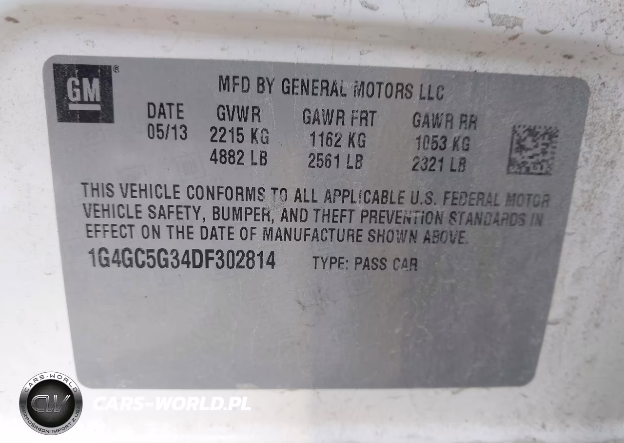 2013 Buick Lacrosse Leather Group VIN:1G4GC5G34DF302814 - 9