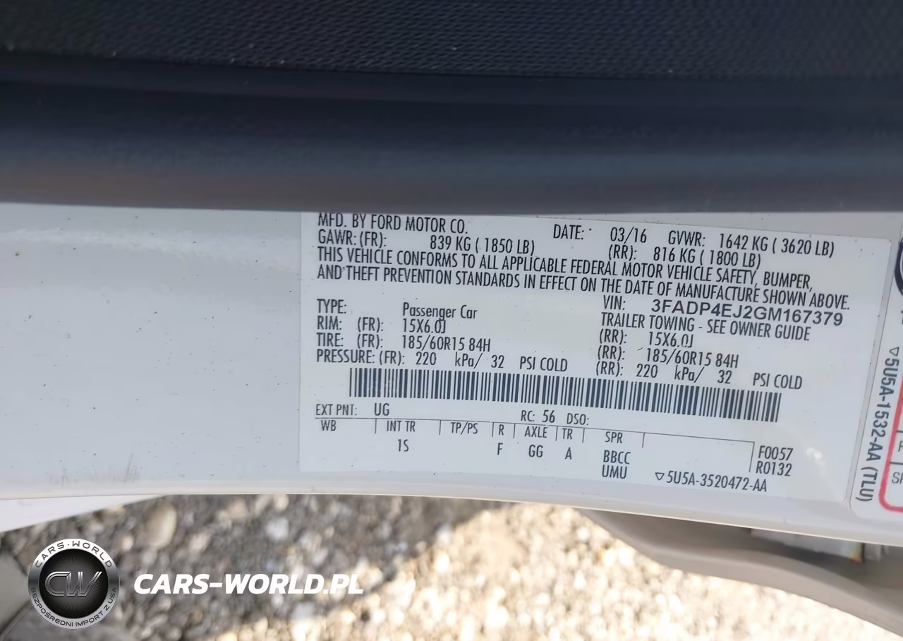 2016 Ford Fiesta Se VIN:3FADP4EJ2GM167379 - 9