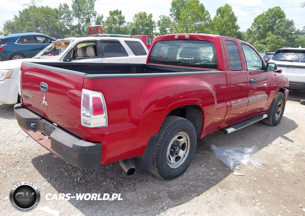 2008 Mitsubishi Raider Ls VIN:1Z7HC22K68S619565 - 4