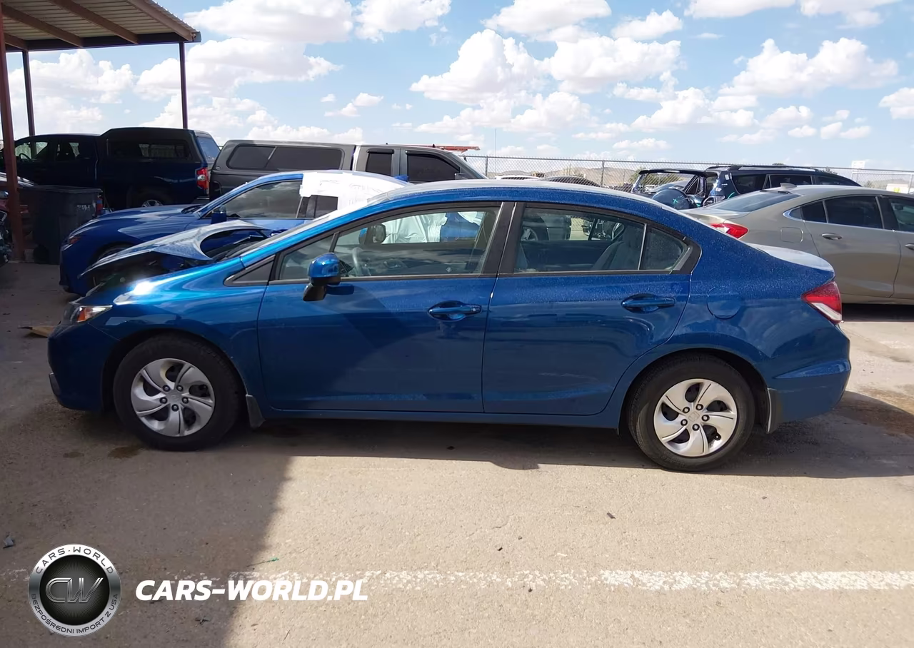 2013 Honda Civic Lx VIN:2HGFB2F5XDH568830 - 14
